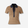 Veronica Beard Mujer Barcelona Polo Canalé Listado color Camel sku 782-001761 01 - Foto 1