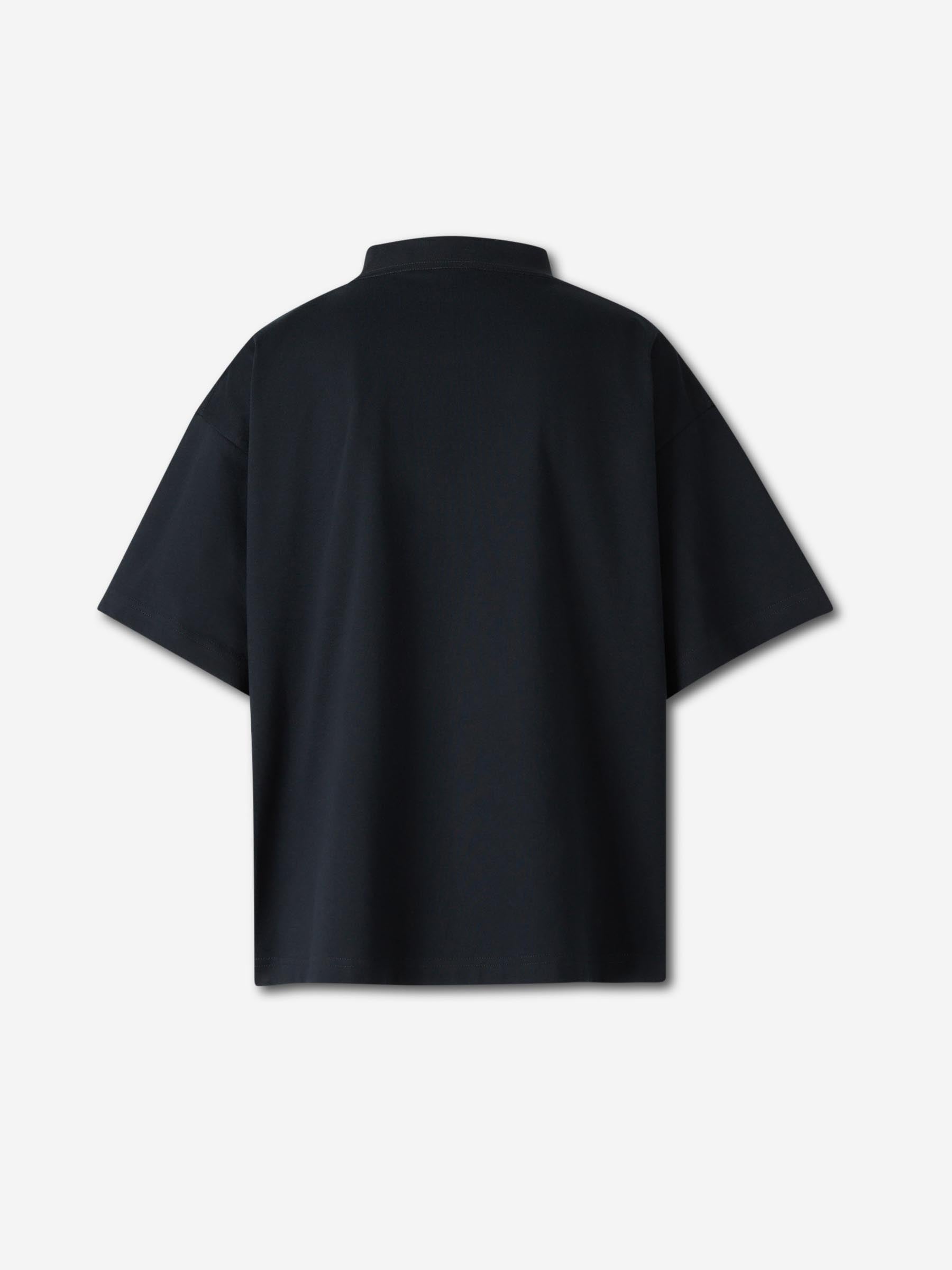 Balenciaga Mujer Barcelona Camiseta Logo Algodón color Negro sku 782-001766 01 - Foto 2