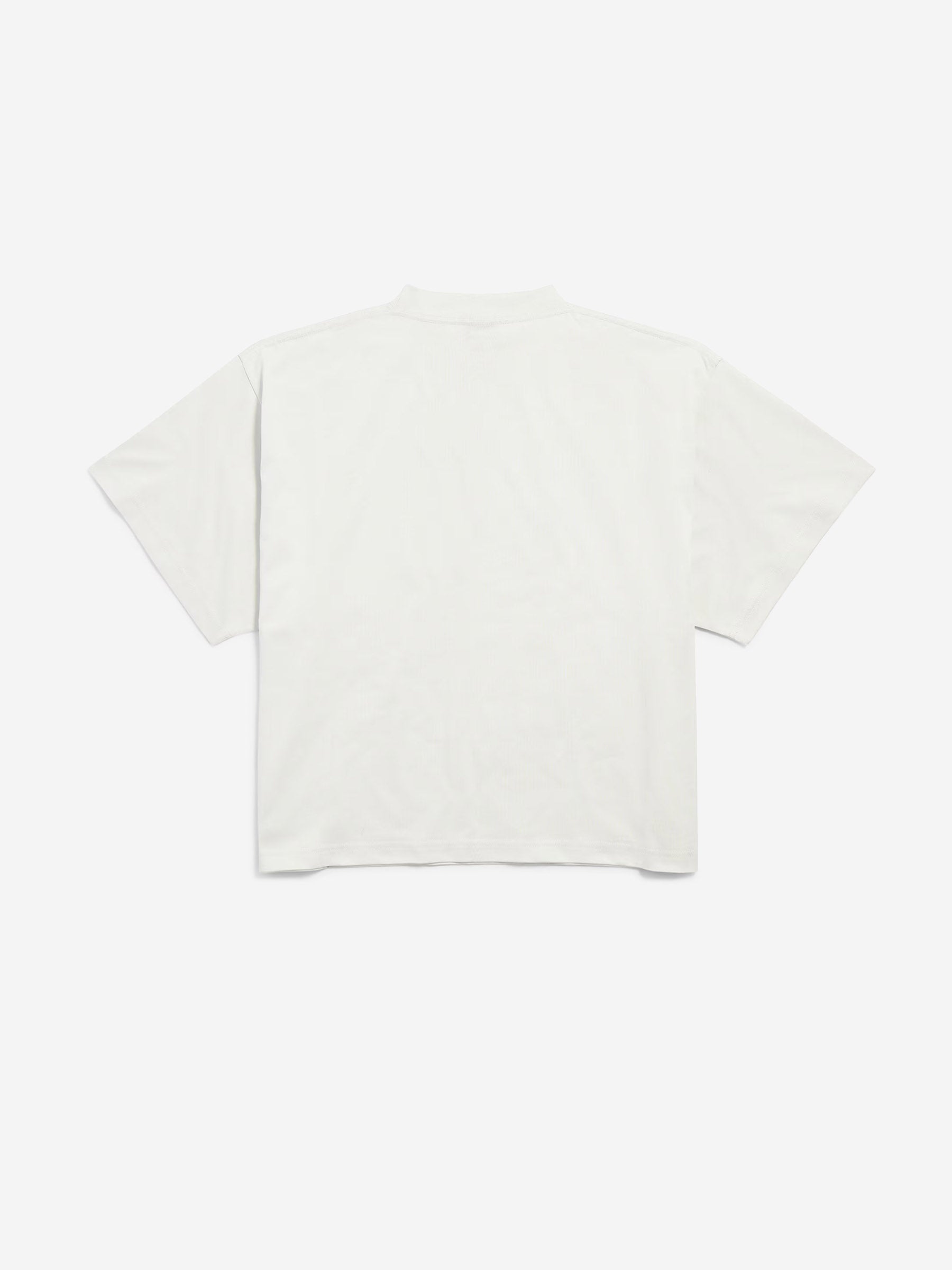Balenciaga Mujer Barcelona Camiseta Cropped Nano Bb color Blanco sku 782-001766 02 - Foto 2