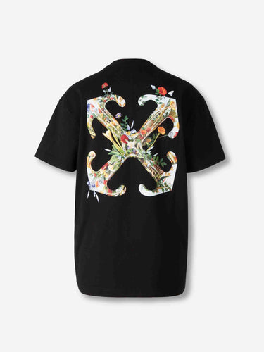 Off-White Mujer Barcelona Camiseta Cuello Redondo color Negro sku 782-001780 01 - Foto 2