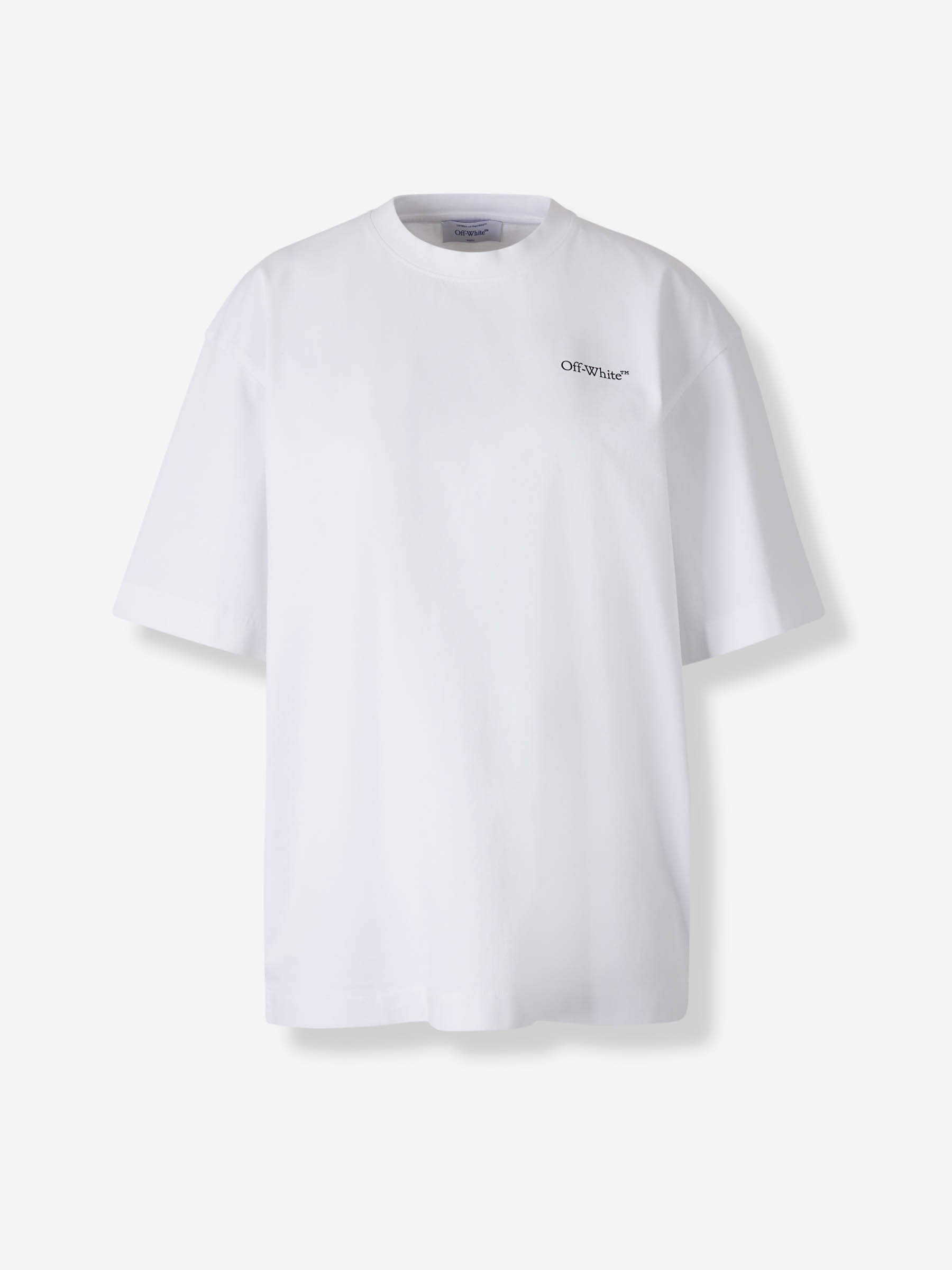 Off-White Mujer Barcelona Camiseta Cuello Redondo color Blanco sku 782-001782 01 - Foto 1