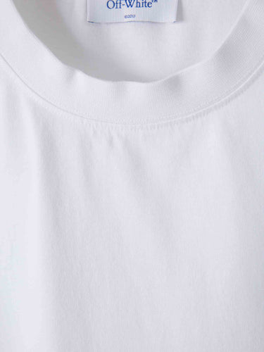 Off-White Mujer Barcelona Camiseta Cuello Redondo color Blanco sku 782-001782 01 - Foto 3