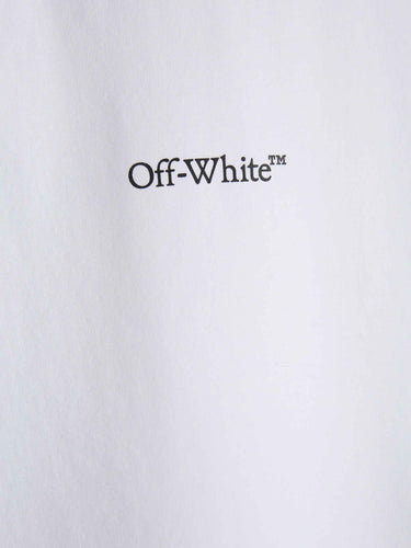 Off-White Mujer Barcelona Camiseta Cuello Redondo color Blanco sku 782-001782 01 - Foto 4