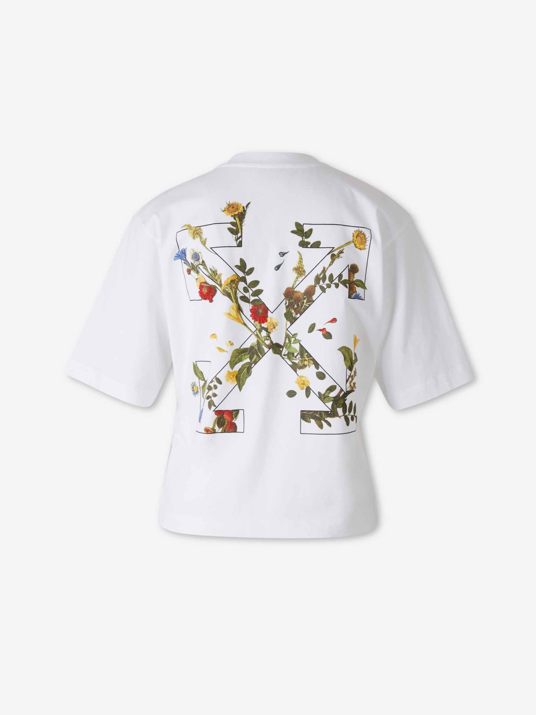 Off-White Mujer Barcelona Camiseta Cuello Redondo color Blanco sku 782-001783 01 - Foto 2