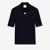 Courrèges Mujer Barcelona Top Canalé Logo color Azul Marino sku 782-001788 01 - Foto 1