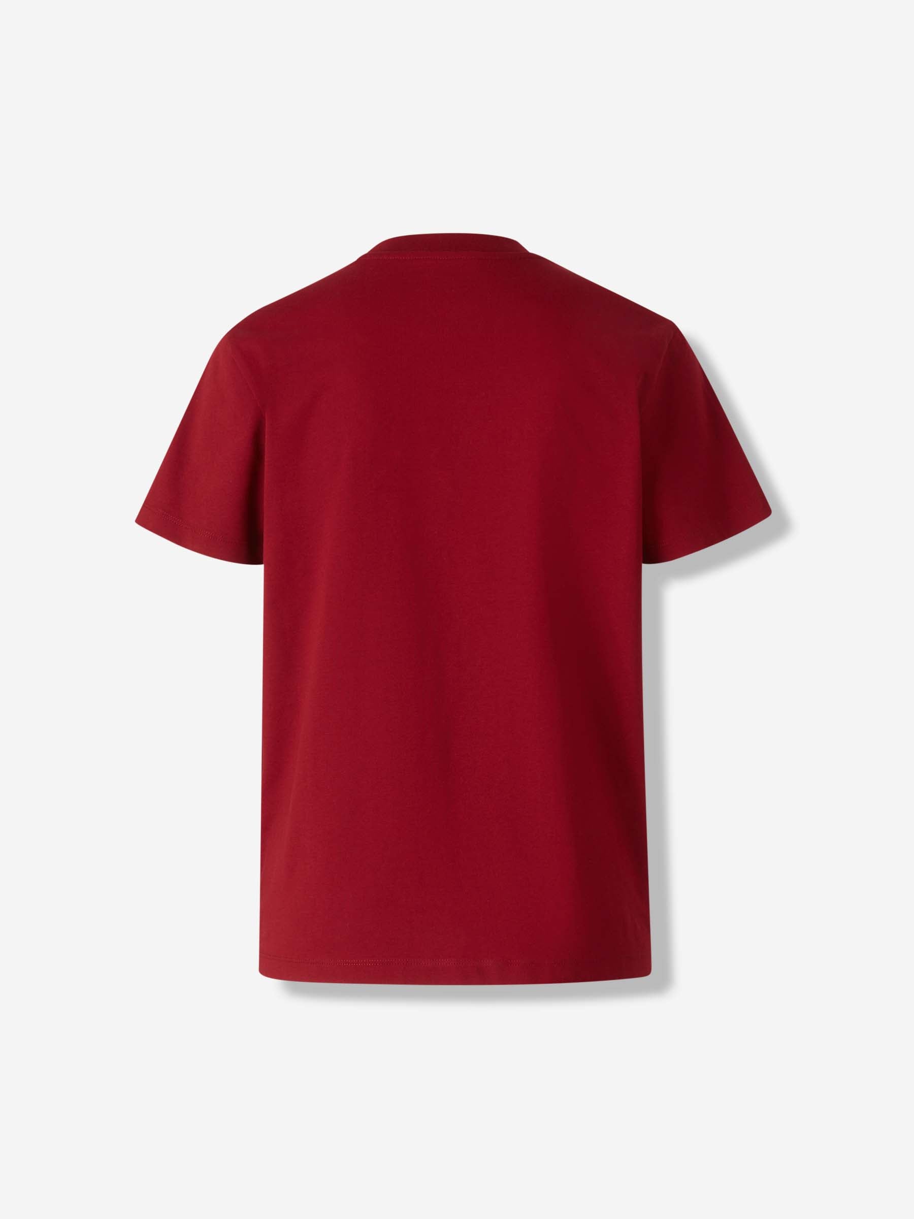Moncler Mujer Barcelona Camiseta Logo Bordado color Rojo sku 782-001791 02 - Foto 2
