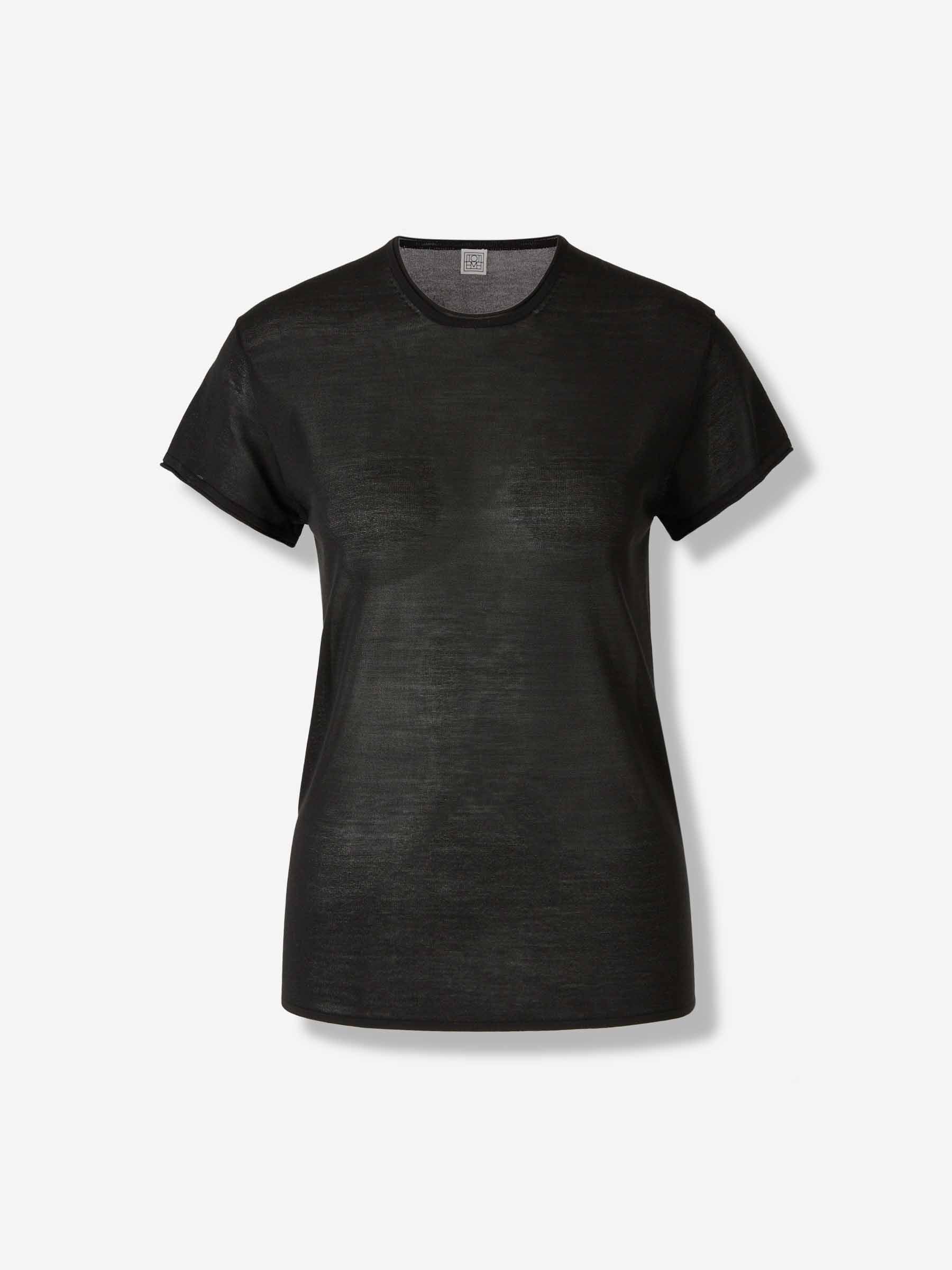 TOTEME Mujer Barcelona Camiseta Cuello Redondo color Negro sku 782-001793 01 - Foto 1