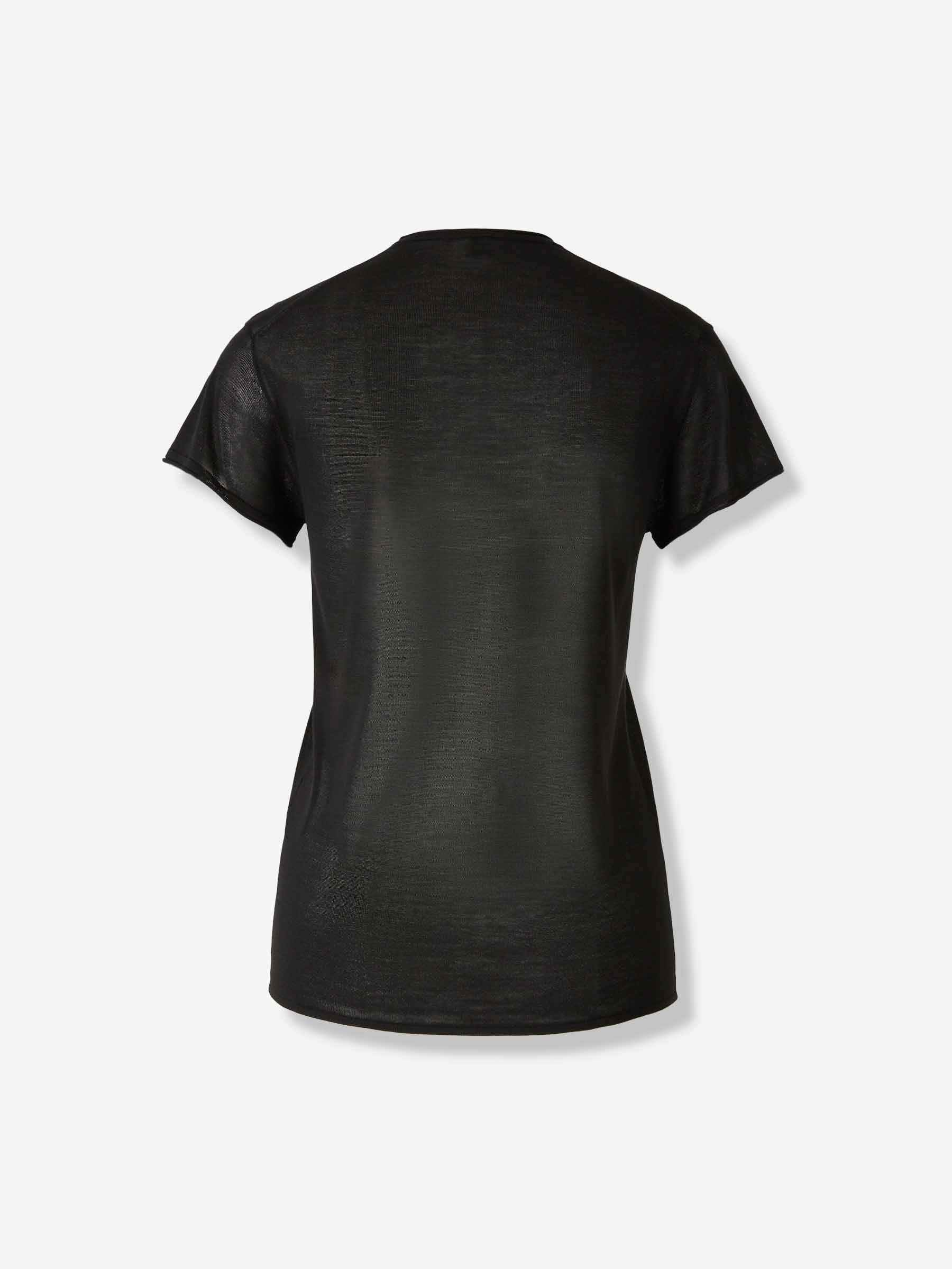 TOTEME Mujer Barcelona Camiseta Cuello Redondo color Negro sku 782-001793 01 - Foto 2