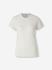 TOTEME Mujer Barcelona Camiseta Cuello Redondo color Crema sku 782-001794 01 - Foto 1