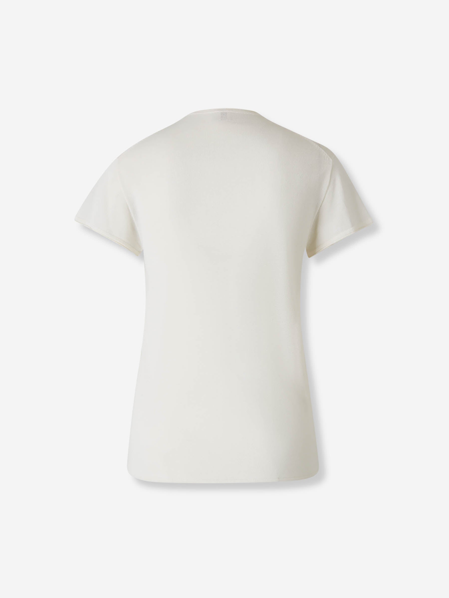 TOTEME Mujer Barcelona Camiseta Cuello Redondo color Crema sku 782-001794 01 - Foto 2