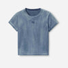 Alexander Wang Mujer Barcelona Camiseta Logotipo Algodón color Azul sku 782-001796 01 - Foto 1
