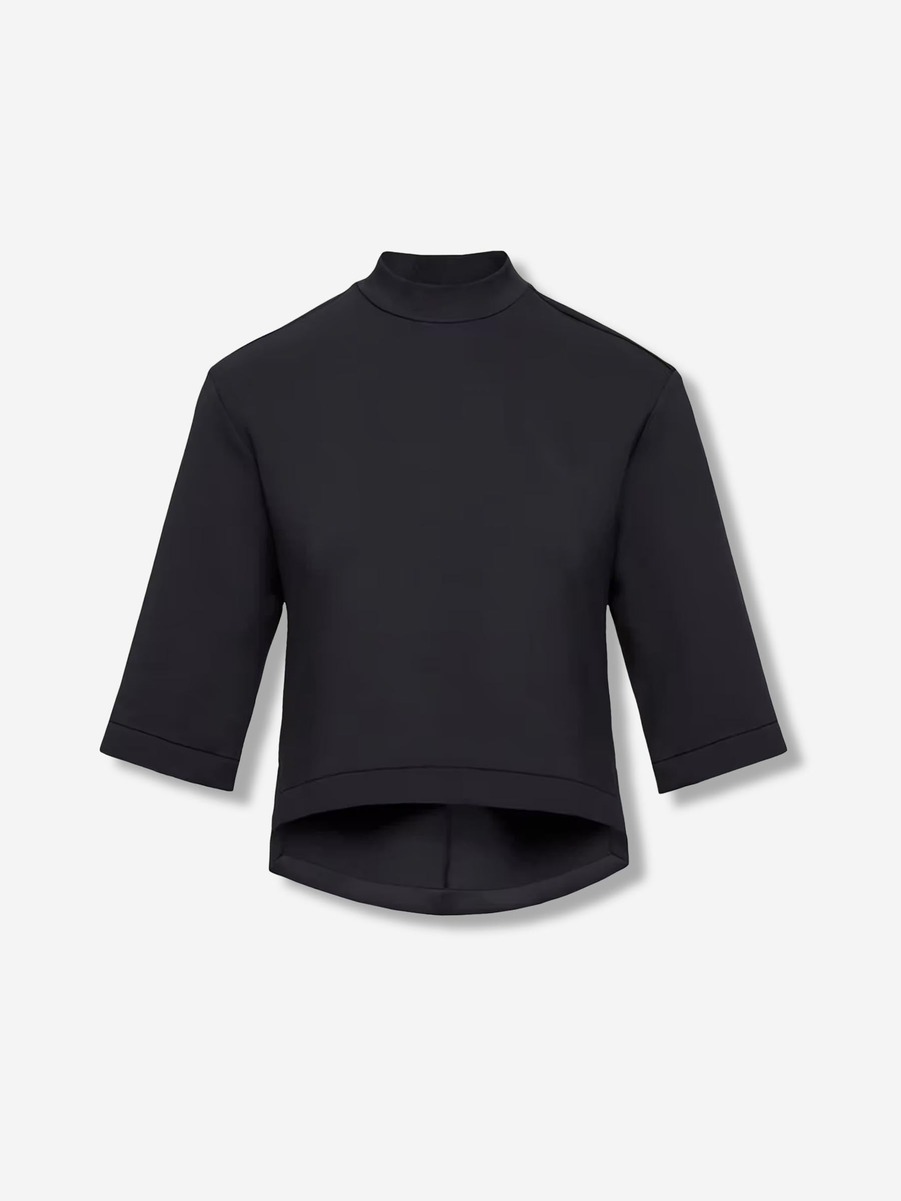 Moncler Genius Edward Enninful Mujer Barcelona Camiseta Cuello Redondo color Negro sku 782-001807 01 - Foto 1