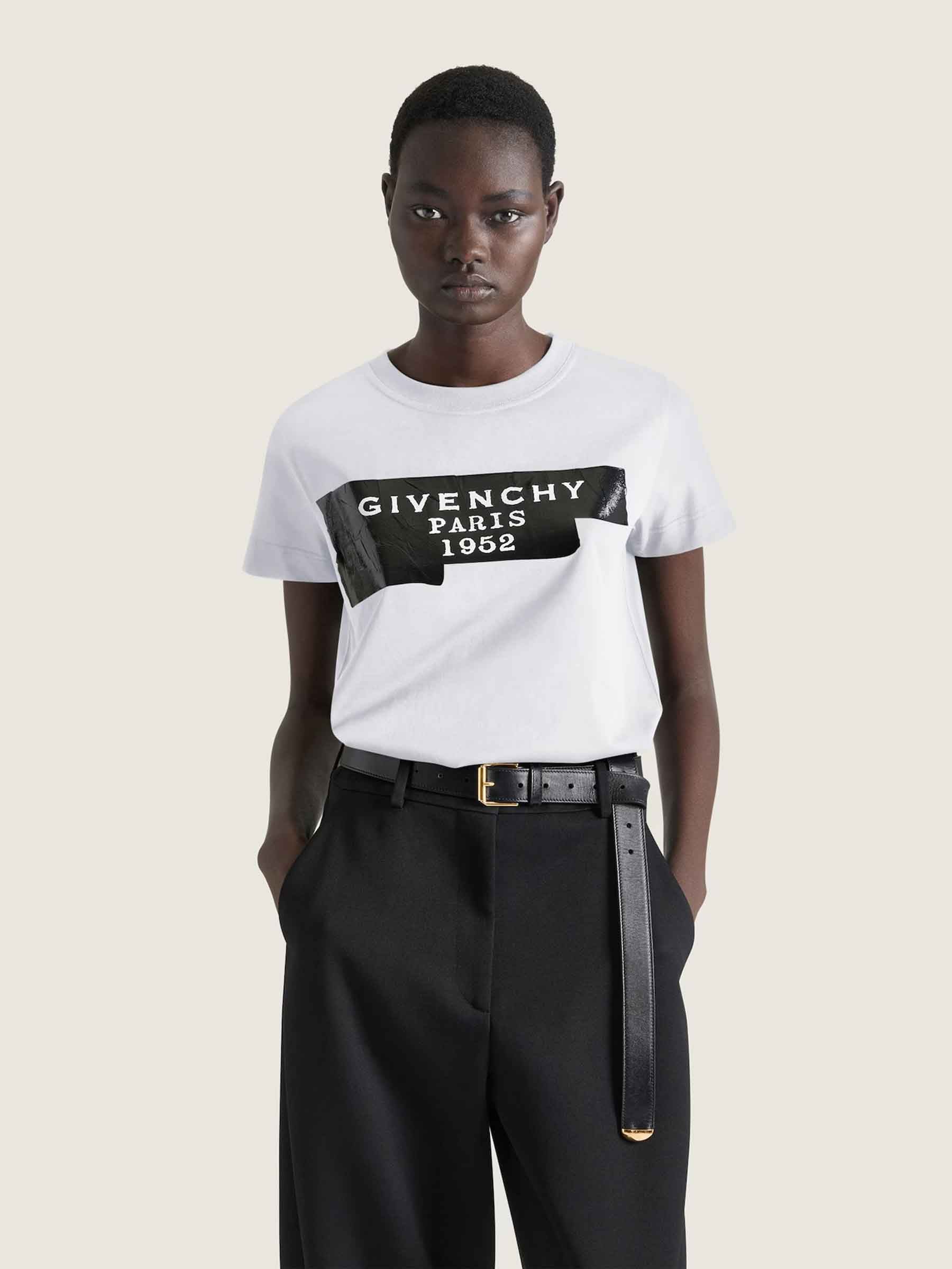 Givenchy Mujer Barcelona Camiseta Cuello Redondo color Blanco sku 782-001810 01 - Foto 2