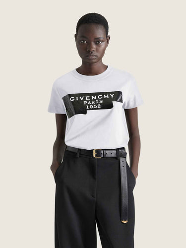 Givenchy Mujer Barcelona Camiseta Cuello Redondo color Blanco sku 782-001810 01 - Foto 2