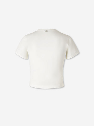 Rabanne Mujer Barcelona Camiseta Cuello Redondo color Blanco sku 782-001811 01 - Foto 2
