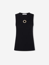 Rabanne Mujer Barcelona Top Sin Mangas color Negro sku 782-001812 01 - Foto 1