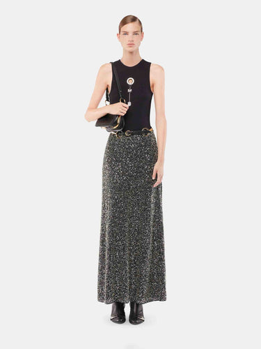 Rabanne Mujer Barcelona Top Sin Mangas color Negro sku 782-001812 01 - Foto 2