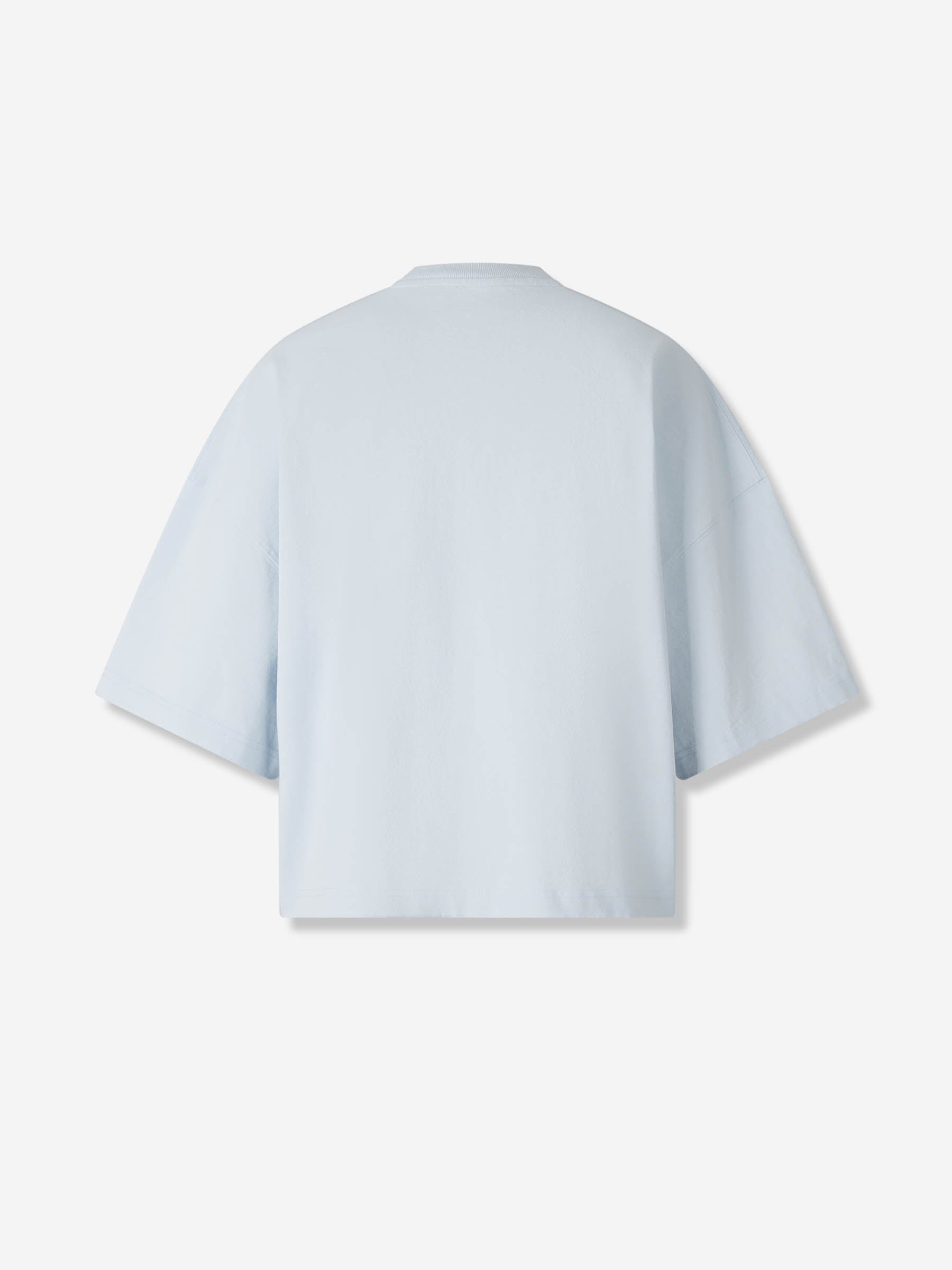 Jacquemus Mujer Barcelona Camiseta Cuello Redondo color Azul Celeste sku 782-001813 02 - Foto 2