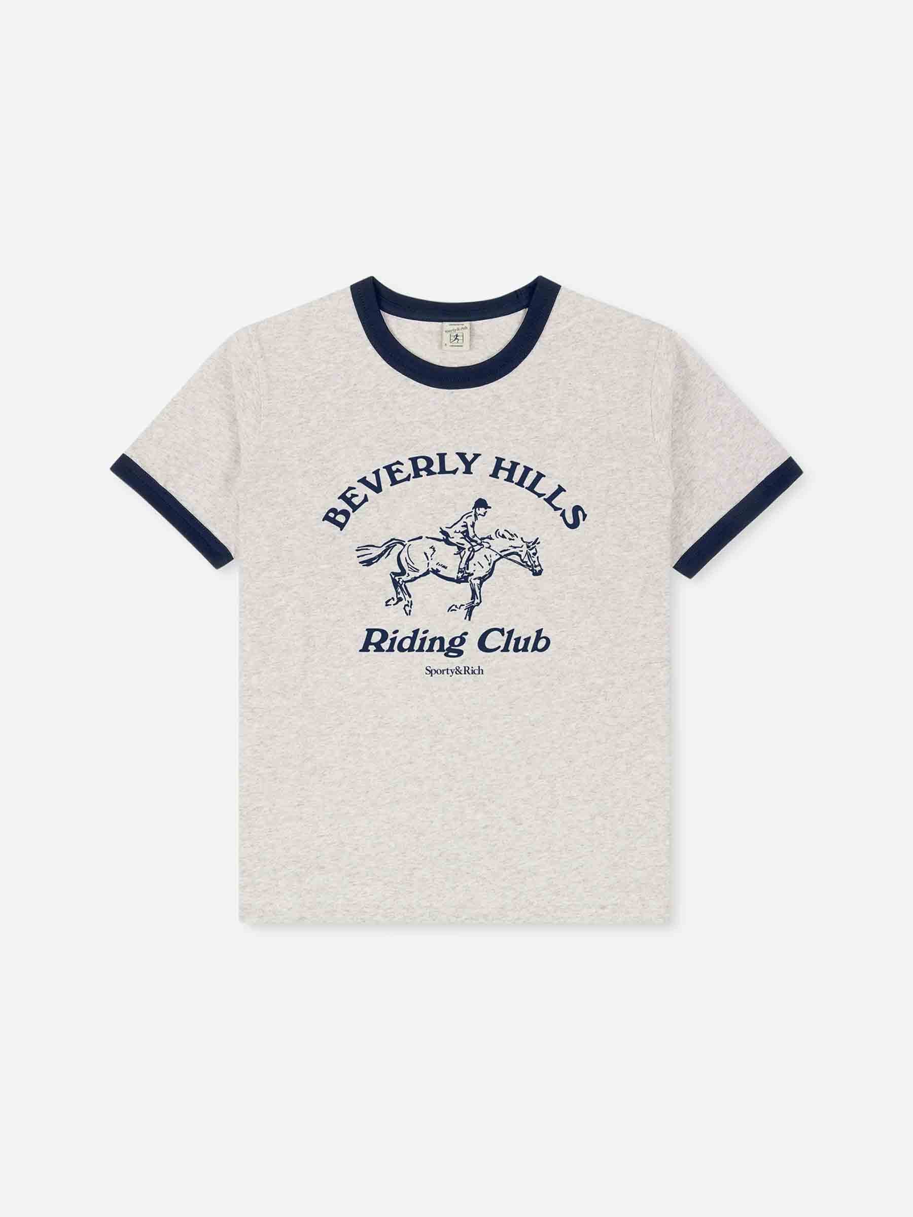 Sporty&Rich Mujer Barcelona Camiseta Cuello Redondo color Gris sku 782-001821 01 - Foto 1