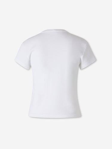 Alexander Wang Mujer Barcelona Camiseta Cuello Redondo color Blanco sku 782-001824 01 - Foto 2