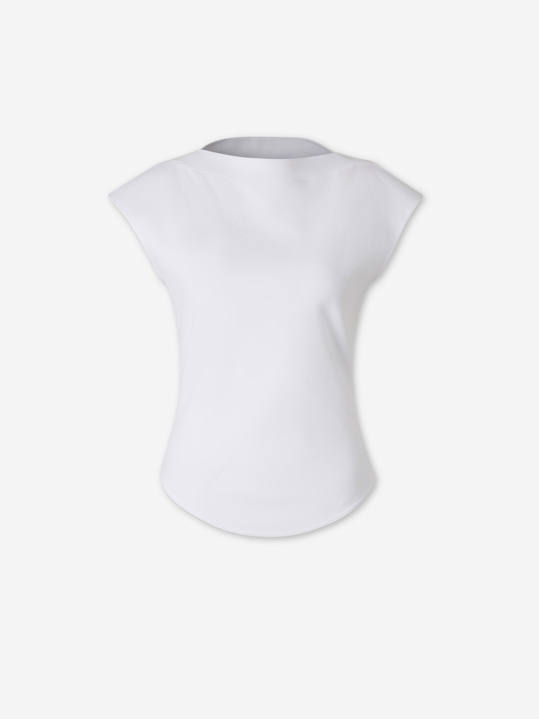 Alaïa Mujer Barcelona Top Algodón color Blanco sku 782-001826 01 - Foto 1