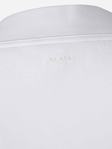 Alaïa Mujer Barcelona Top Algodón color Blanco sku 782-001826 01 - Foto 4