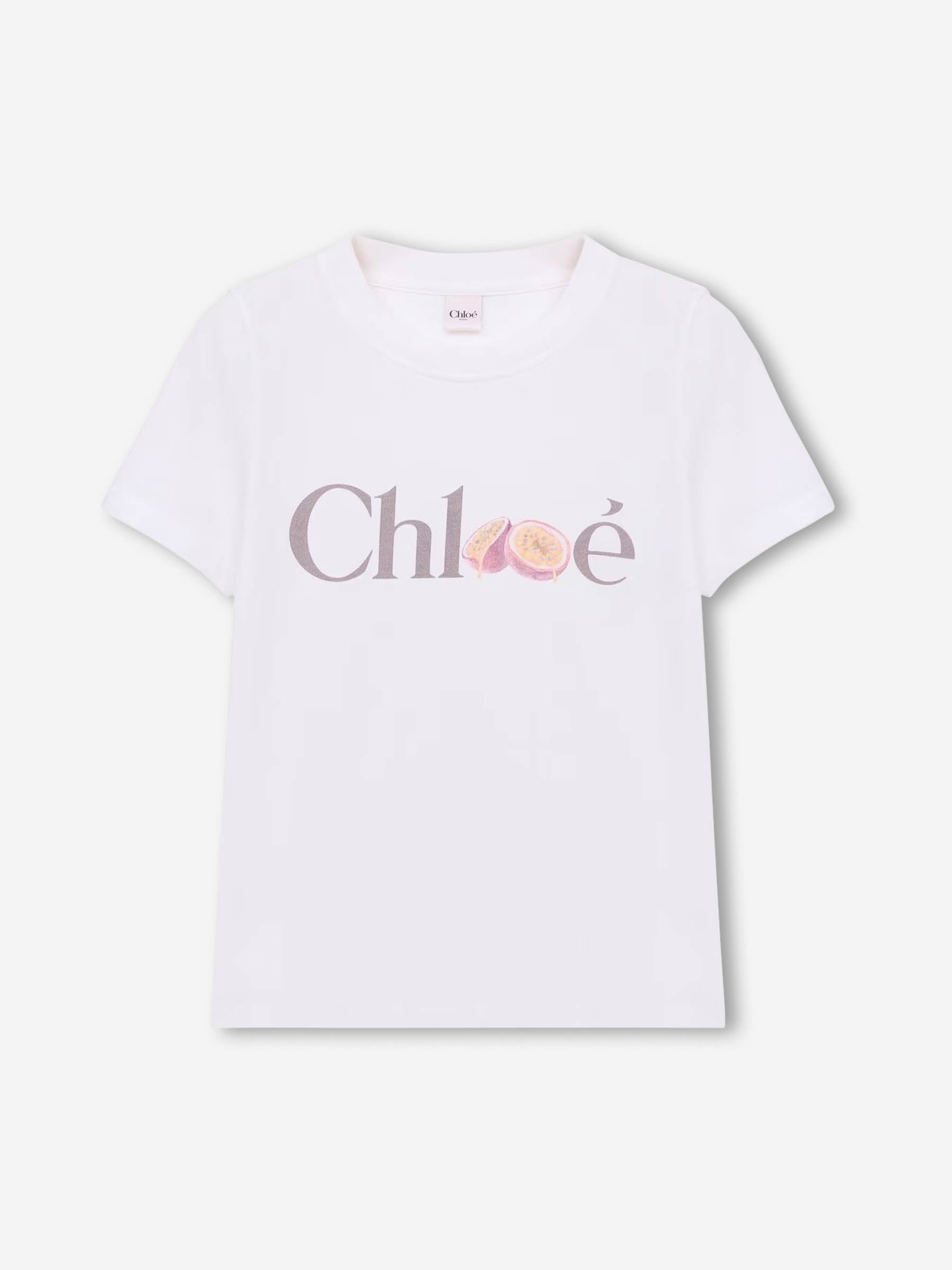 Chloé Mujer Barcelona Camiseta Cuello Redondo color Blanco sku 782-001828 01 - Foto 1
