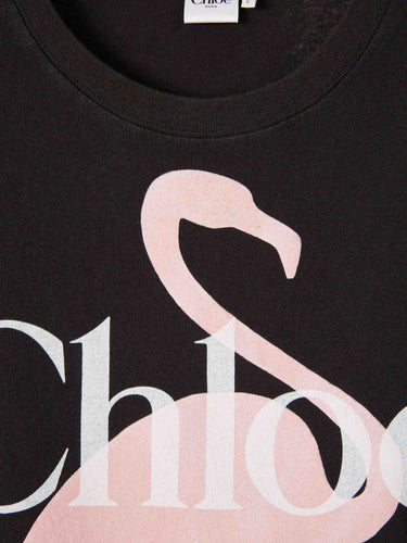 Chloé Mujer Barcelona Camiseta Cuello Redondo color Negro sku 782-001829 01 - Foto 3