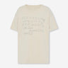 Maison Margiela Mujer Barcelona Camiseta Logo Algodón color Crema sku 782-001830 01 - Foto 1