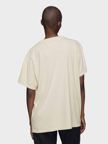 Maison Margiela Mujer Barcelona Camiseta Logo Algodón color Crema sku 782-001830 01 - Foto 3