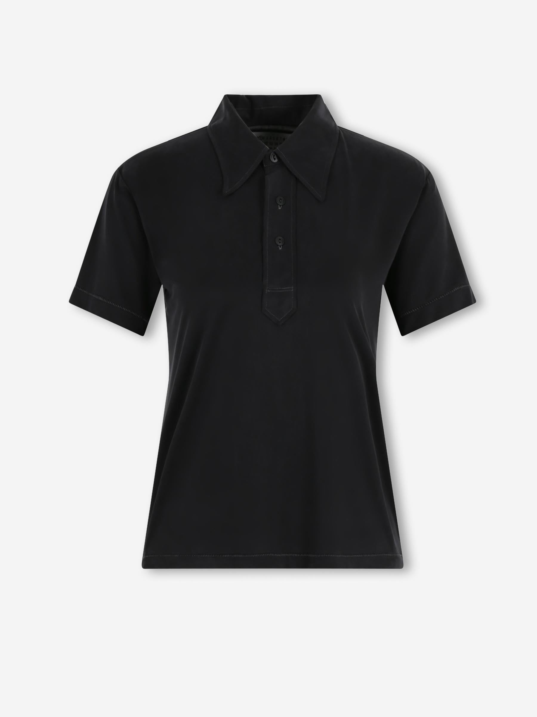 Maison Margiela Mujer Barcelona Polo Manga Corta color Negro sku 782-001831 01 - Foto 1
