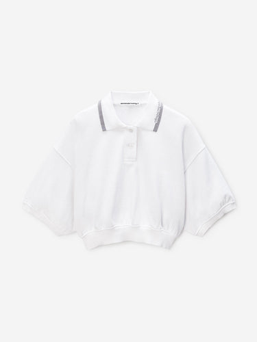 Alexander Wang Mujer Barcelona Polo Cropped color Blanco sku 782-001833 01 - Foto 1