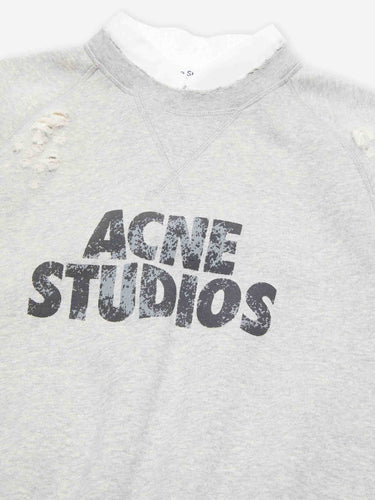 Acne Studios Mujer Barcelona Chaleco Sudadera Capas color Gris sku 782-001836 01 - Foto 3