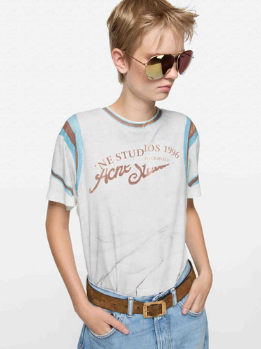 Acne Studios Mujer Barcelona Camiseta Cuello Redondo color Multicolor sku 782-001837 01 - Foto 4