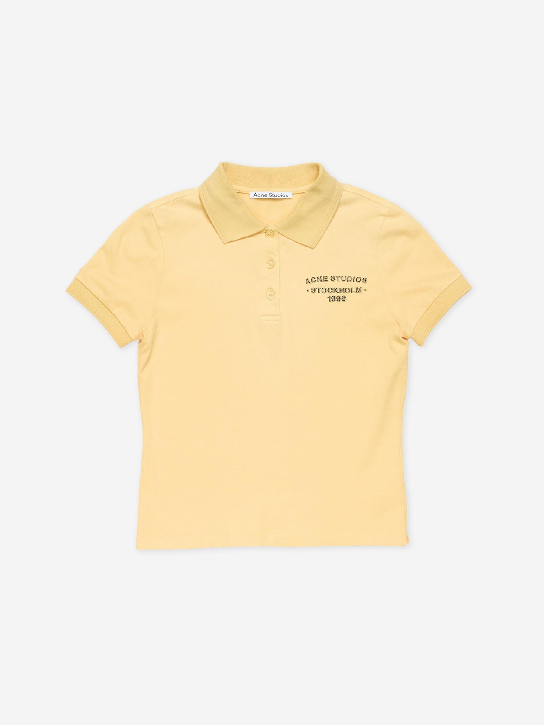 Acne Studios Mujer Barcelona Polo de Acne Studios color Amarillo Claro sku 782-001839 01 - Foto 1