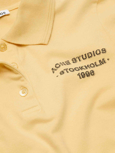 Acne Studios Mujer Barcelona Polo de Acne Studios color Amarillo Claro sku 782-001839 01 - Foto 4