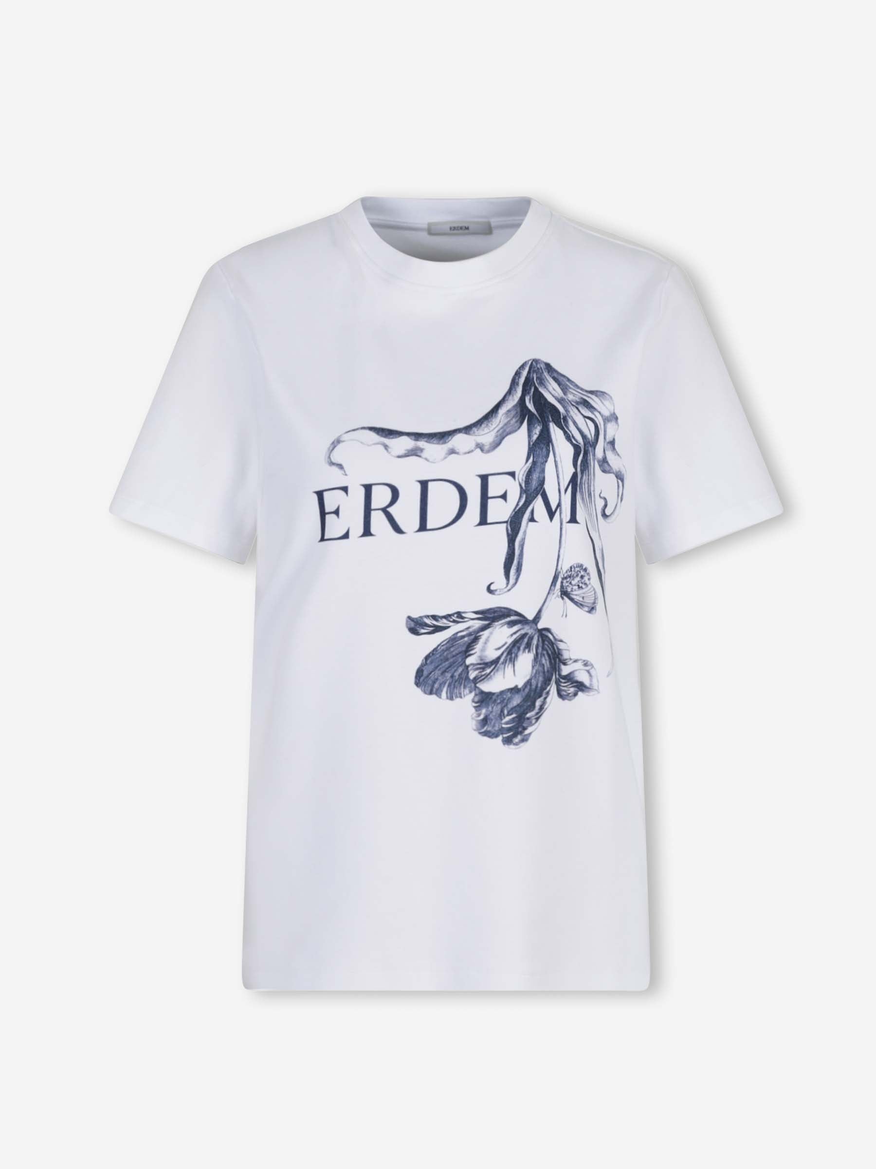 Erdem Mujer Barcelona Camiseta Cuello Redondo color Blanco sku 782-001842 01 - Foto 1