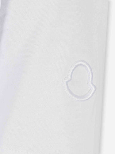 Moncler Mujer Barcelona Camiseta Cuello Redondo color Blanco sku 782-001849 01 - Foto 3