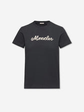 Moncler Mujer Barcelona Camiseta Cuello Redondo color Azul Marino sku 782-001850 01 - Foto 1