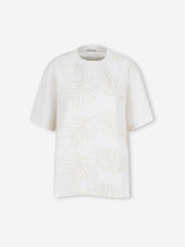 Moncler Mujer Barcelona Camiseta Cuello Redondo color Blanco sku 782-001851 01 - Foto 1