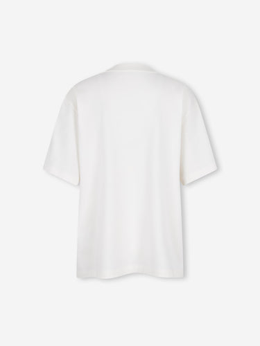Moncler Mujer Barcelona Camiseta Cuello Redondo color Blanco sku 782-001851 01 - Foto 2