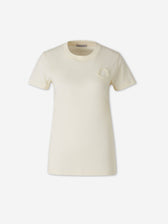 Moncler Mujer Barcelona Camiseta de Cuello Redondo color Amarillo Claro sku 782-001852 01 - Foto 1