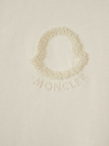 Moncler Mujer Barcelona Camiseta de Cuello Redondo color Amarillo Claro sku 782-001852 01 - Foto 4