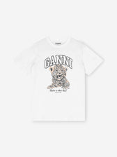 Ganni Mujer Barcelona Camiseta Leopardo color Blanco sku 782-001855 01 - Foto 1