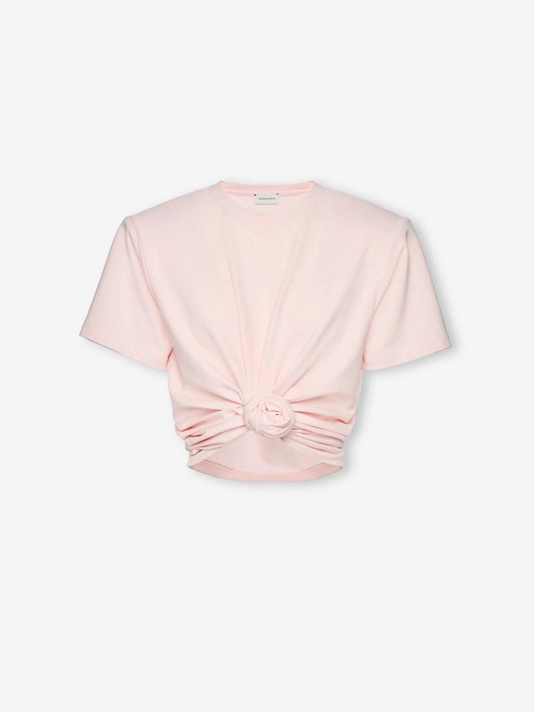 Magda Butrym Mujer Barcelona Camiseta Nudo color Rosa Palo sku 782-001861 01 - Foto 1