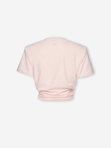 Magda Butrym Mujer Barcelona Camiseta Nudo color Rosa Palo sku 782-001861 01 - Foto 2