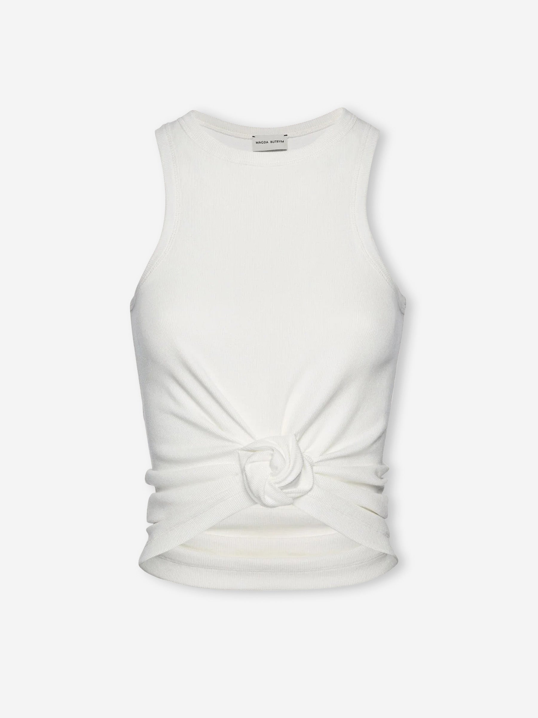 Magda Butrym Mujer Barcelona Top Tirantes Nudo color Blanco sku 782-001862 01 - Foto 1