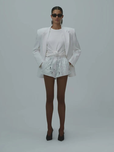 Magda Butrym Mujer Barcelona Top Tirantes Nudo color Blanco sku 782-001862 01 - Foto 2