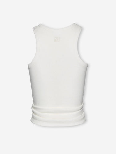 Magda Butrym Mujer Barcelona Top Tirantes Nudo color Blanco sku 782-001862 01 - Foto 3