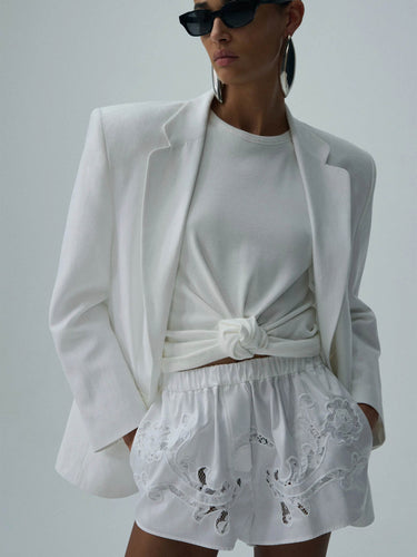 Magda Butrym Mujer Barcelona Top Tirantes Nudo color Blanco sku 782-001862 01 - Foto 4